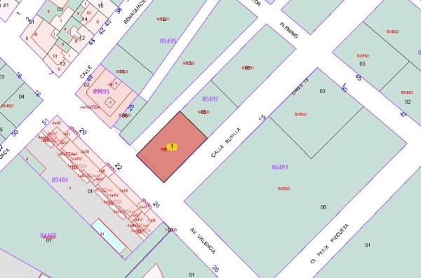 Terreno en avenida del País Valencià, 115