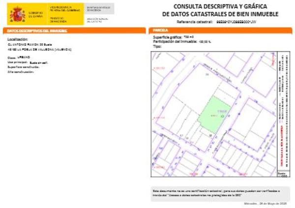 Terreno en calle de n'Antonio Ramón Baldó