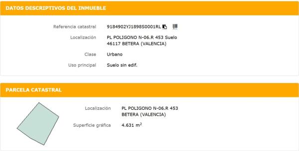 Terreno en calle de les Llomes, 6