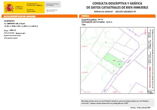 Terreno en calle Aigües Braves, 18 e