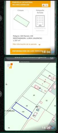 Terreno en Montearagon, 169 poligonoparcela