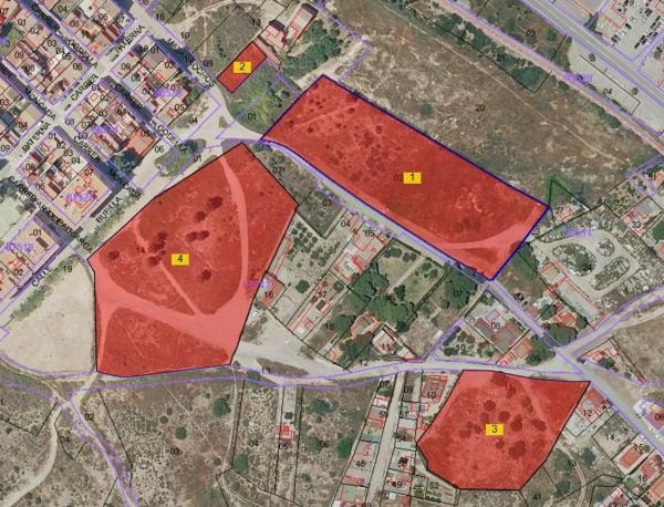 Terreno en plaza Poligono N-90.R, 102