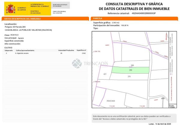 Terreno en Núcleo Urbano