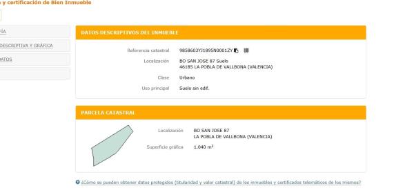 Terreno en calle San José, 87