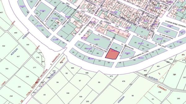 Terreno en calle de la Fundación