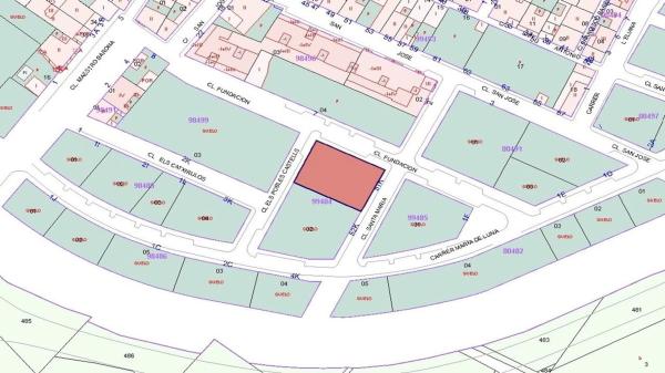 Terreno en calle de la Fundación