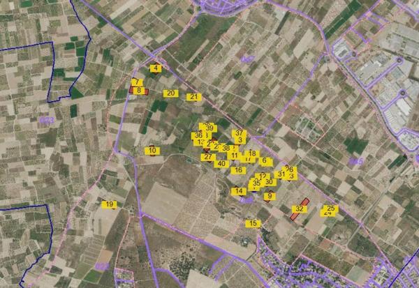 Terreno en plaza Poligono N-23.I, 324