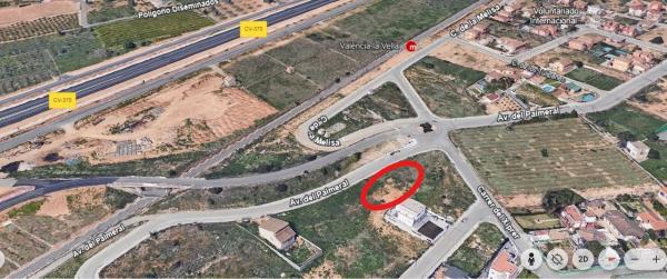 Terreno en avenida del Palmeral, 8