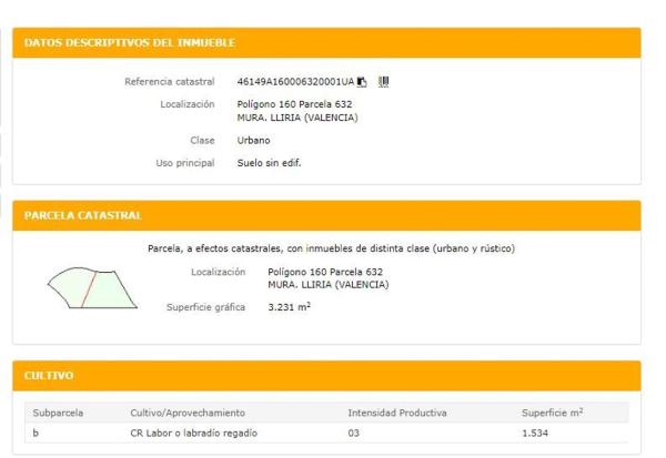 Terreno en calle de la Coma, 7000