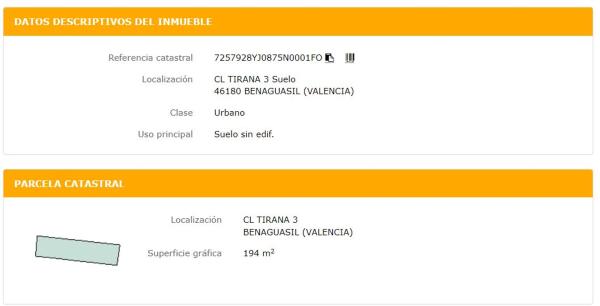 Terreno en calle la Tirana, 3