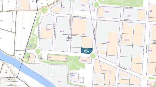 Terreno en calle Mas de Montealcedo