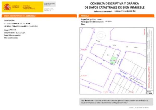 Terreno en Doctor Peris, 223
