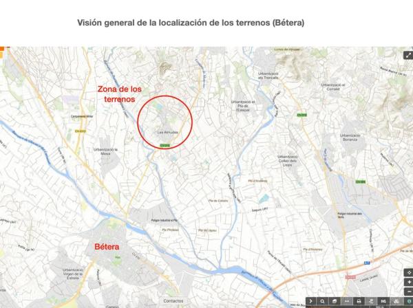 Terreno en Urb. Almudes, km 1