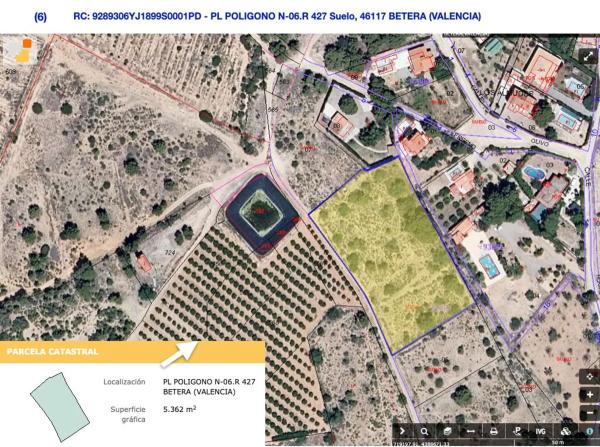 Terreno en Urb. Almudes, km 1