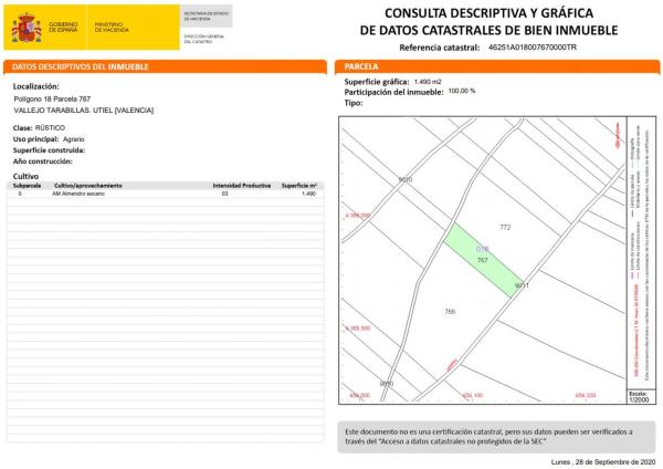Terreno en plaza Juan de la Cierva