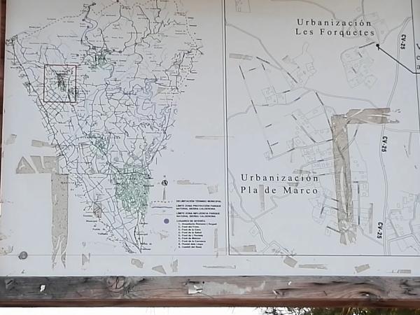 Terreno en partida les forquetes, 1055