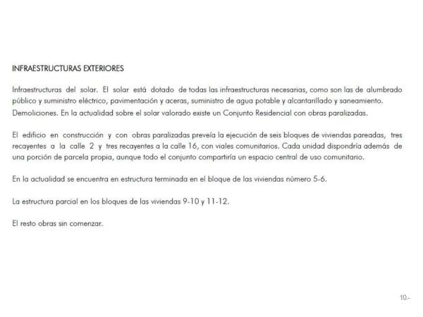 Terreno en El Bosque