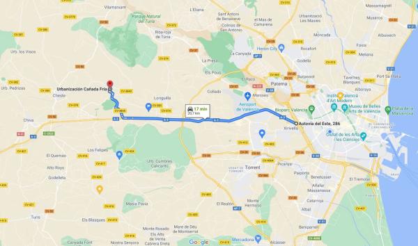 Terreno en Urbanizacion Cañada Fria, 4 a