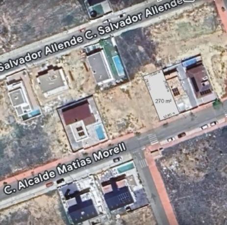 Terreno en calle Alcalde Matias Morell s/n