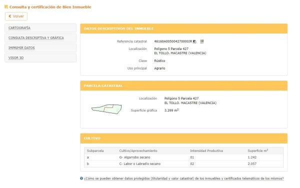 Terreno en plaza Balcon de Macastre s/n