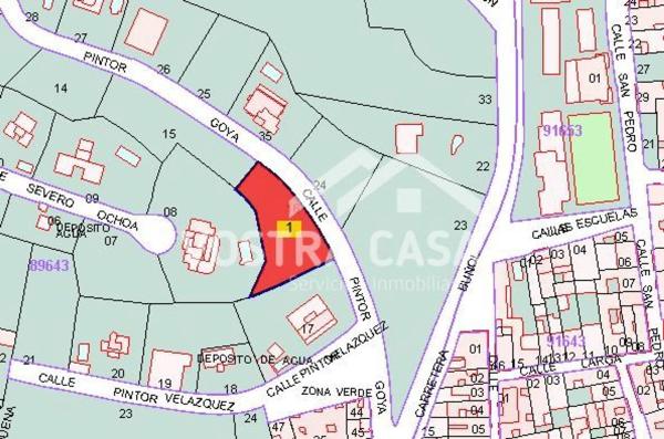 Terreno en calle Pintor Goya