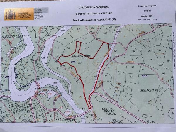 Terreno en Diseminado P003, 357