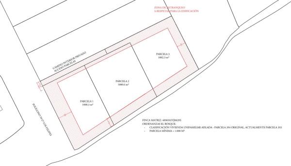 Terreno en Urbanización el Bosque s/n
