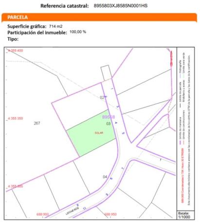 Terreno en calle Llanorel