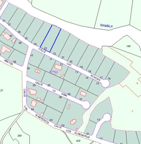 Terreno en calle Llanorel