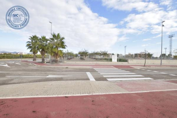 Terreno en avenida de Blasco Ibañez