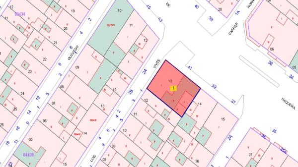 Terreno en calle de Lluís Vives