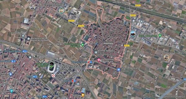 Terreno en Alboraya Centro