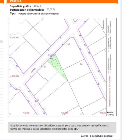 Terreno en La Cañada