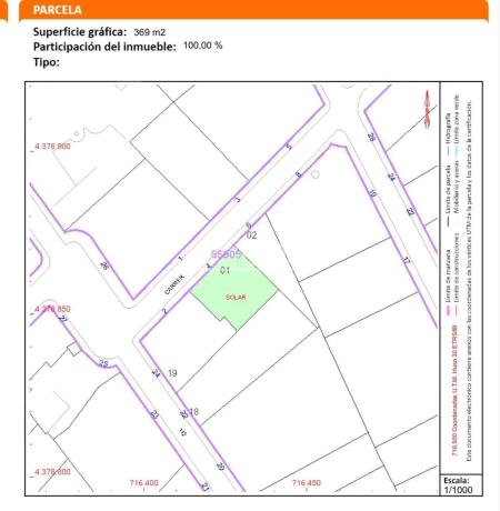 Terreno en La Cañada