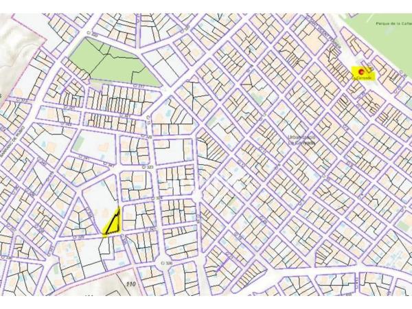 Terreno en calle 325, 20