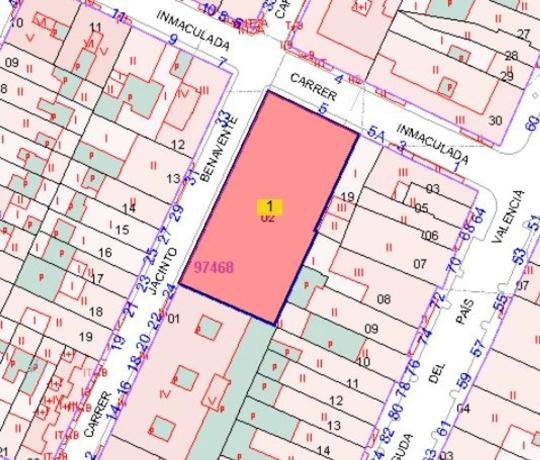 Terreno en calle Immaculada, 5