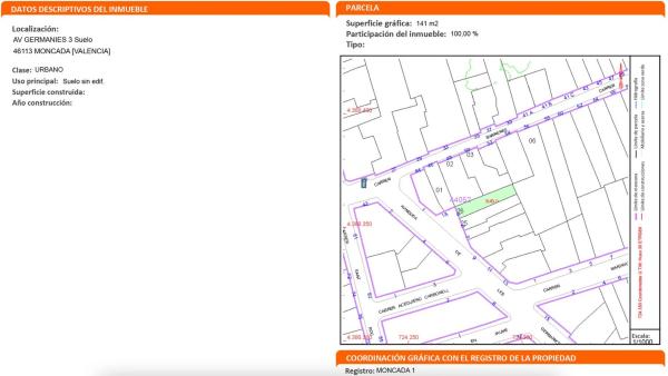 Terreno en avenida de les Germanies, 3