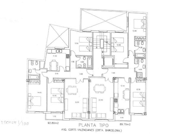 Terreno en avenida de les Corts Valencianes