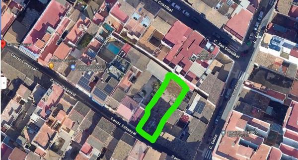 Terreno en calle Cabanyal, 51