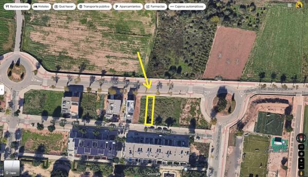 Terreno en calle José Esteve Edo, 37