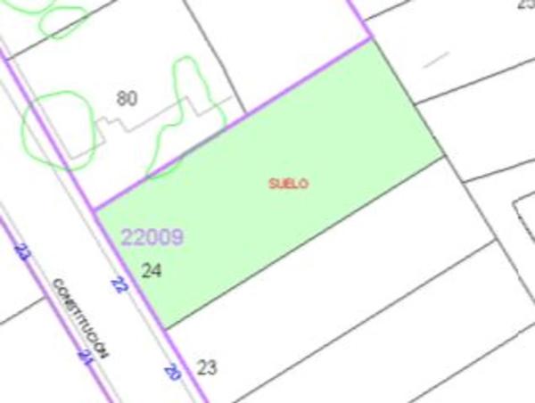 Terreno en avenida Constitución