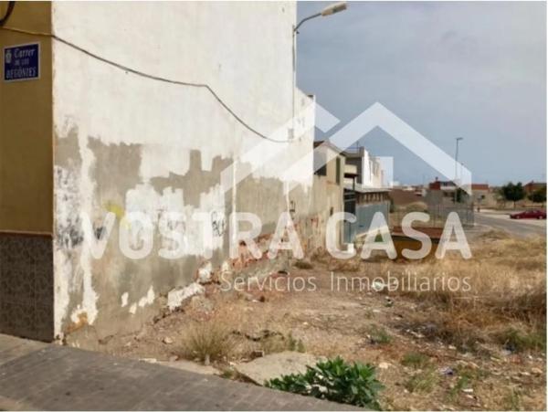 Terreno en calle Begonias