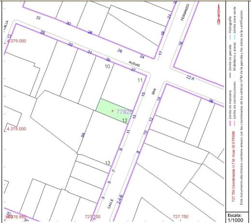 Terreno en calle Sant Ferran, 15