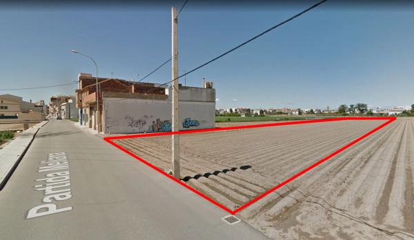 Terreno en Partida de la Mar, 200 ametrosdelpueblo