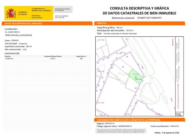 Terreno en calle de Joan XXIII, 7