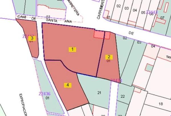 Terreno en santa ana s/n