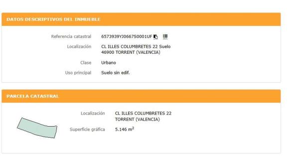 Terreno en calle Illes Columbretes, 22