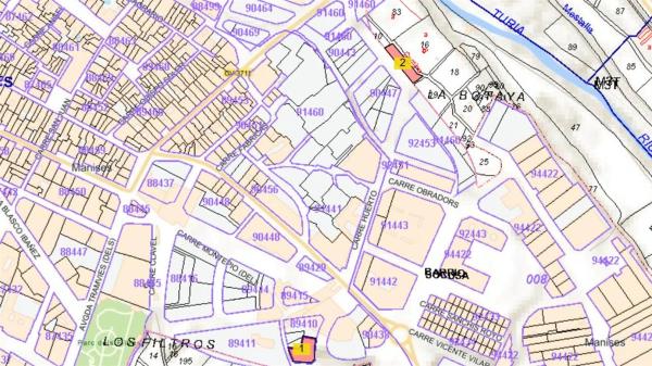 Terreno en calle Rafael Valls