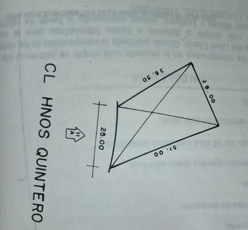 Terreno en calle dels Germans Quintero
