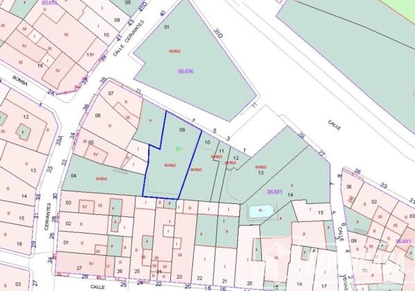 Terreno en calle de la Campana